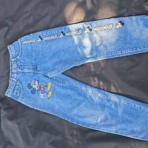 Denim Jeans 12 Y  Blue Mickey Mouse